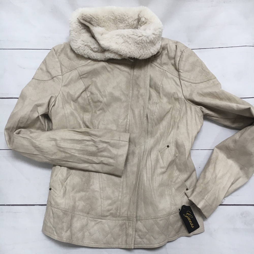 NWT Guess White Jacket